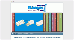 Desktop Screenshot of binga.co.za